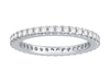 Thumbnail Image 1 of Platinum 0.50ct Diamond Total Full Eternity Ring