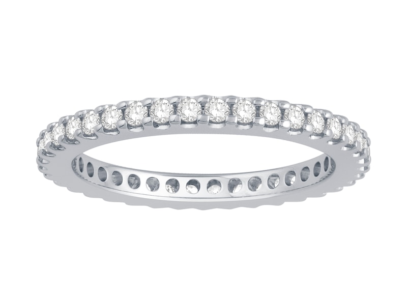 Main Image 1 of Platinum 0.50ct Diamond Total Full Eternity Ring