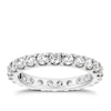 Thumbnail Image 1 of Platinum 1.50ct Diamond Full Eternity Ring