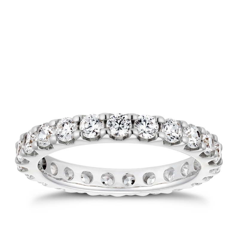 Platinum 1.50ct Diamond Full Eternity Ring