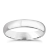 Thumbnail Image 0 of Platinum 4mm Extra Heavyweight D Shape Ring