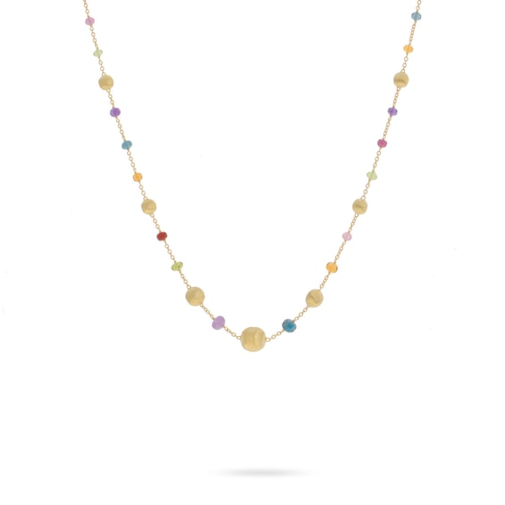 Marco Bicego 18ct Yellow Gold Africa Gemstone Necklace