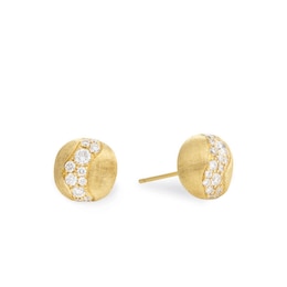 Marco Bicego 18ct Gold 0.45ct Diamond Africa Earrings