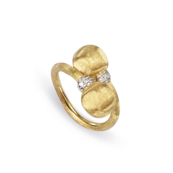 Marco Bicego 18ct Yellow Gold 0.45ct Diamond Africa Ring