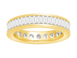 18ct Yellow Gold 2ct Diamond Total Full Eternity Ring