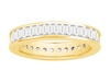 Thumbnail Image 0 of 18ct Yellow Gold 1ct Diamond Baguette Cut Full Eternity Ring