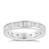 Thumbnail Image 0 of Platinum 1.50ct Diamond Multi Shape Full Eternity Ring