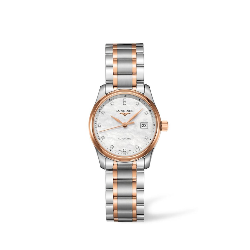 Longines Master Collection Diamond Two-Tone Bracelet Watch