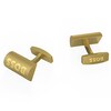 Thumbnail Image 0 of BOSS Men's Gold Tone Engraved Cufflinks