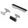 Thumbnail Image 0 of BOSS Men's Silver Tone Cufflinks & Tie Clip Set