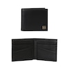 Thumbnail Image 1 of BOSS Men's Black Leather Gold Tone Frame Logo Wallet