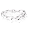Thumbnail Image 0 of Sterling Silver 7 Inch Marquise Open Link Bracelet