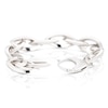 Thumbnail Image 2 of Sterling Silver 7 Inch Marquise Open Link Bracelet