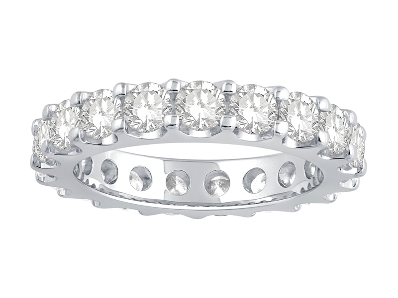 Main Image 1 of Platinum 3ct Diamond Total Full Eternity Ring