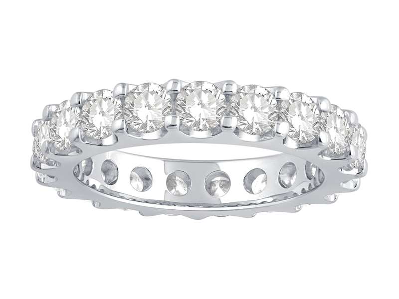 Platinum 3ct Diamond Total Full Eternity Ring