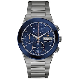 Bulova Millennia Men's Grey Stainless Steel Bracelet Watch
