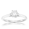 Thumbnail Image 0 of 18ct White Gold 0.50ct Diamond Six Claw Solitaire Ring