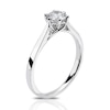 Thumbnail Image 1 of 18ct White Gold 0.50ct Diamond Six Claw Solitaire Ring
