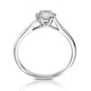 Thumbnail Image 2 of 18ct White Gold 0.50ct Diamond Six Claw Solitaire Ring