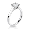 Thumbnail Image 2 of Platinum 1ct Diamond Four Claw Solitaire Ring