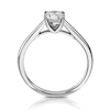 Thumbnail Image 2 of Platinum 0.66ct Diamond Four Claw Solitaire Ring