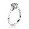 Thumbnail Image 1 of 18ct White Gold 1ct Diamond Six Claw Solitaire Ring