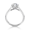 Thumbnail Image 2 of 18ct White Gold 1ct Diamond Six Claw Solitaire Ring