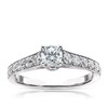Thumbnail Image 0 of The Diamond Story Platinum 1ct Total Diamond Solitaire Ring