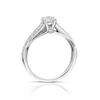 Thumbnail Image 1 of The Diamond Story Platinum 1ct Total Diamond Solitaire Ring