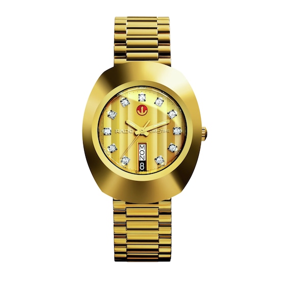 Rado DiaStar Original Men’s Gold Tone Bracelet Watch