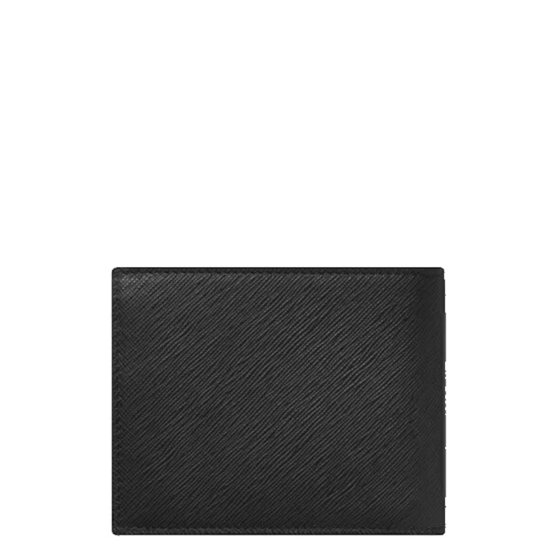 Montblanc Sartorial 6CC Black Calfskin Leather Wallet