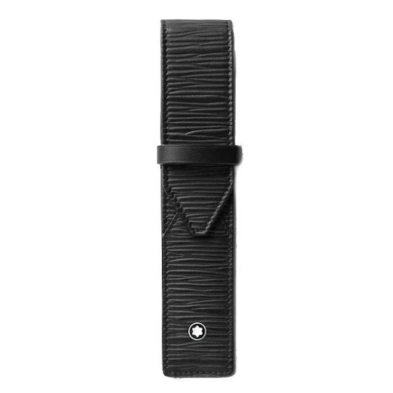 Montblanc Meisterstuck 4810 1 Black Leather Pen Pouch