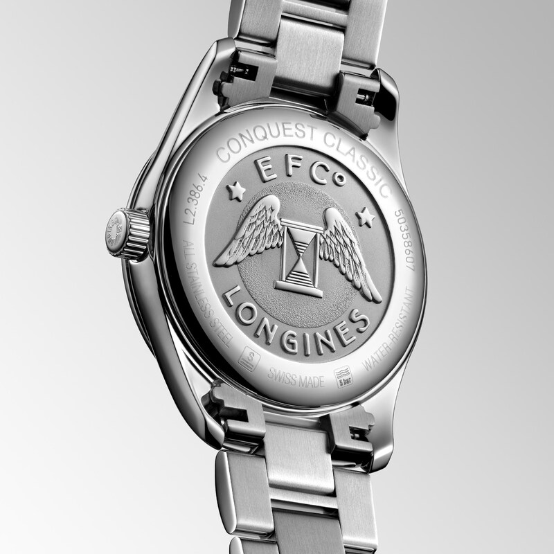 Longines Conquest Classic Stainless Steel Bracelet Watch