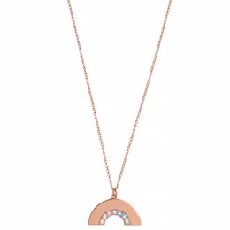 Classics Gold Crystal Charm Necklace | Olivia Burton London