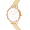 Thumbnail Image 1 of Olivia Burton Rainbow Bezel Gold Leather Strap Watch