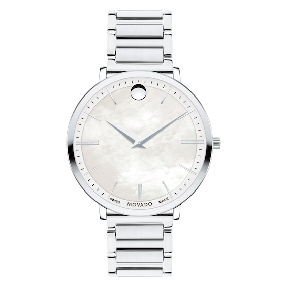 Movado Ultraslim Ladies’ Stainless Steel Bracelet Watch