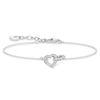 Thumbnail Image 0 of Thomas Sabo Together Sterling Silver 7 Inch Heart Bracelet