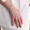Thumbnail Image 3 of Lucy Quartermaine Luna Sterling Silver 7&quot; Station Bracelet