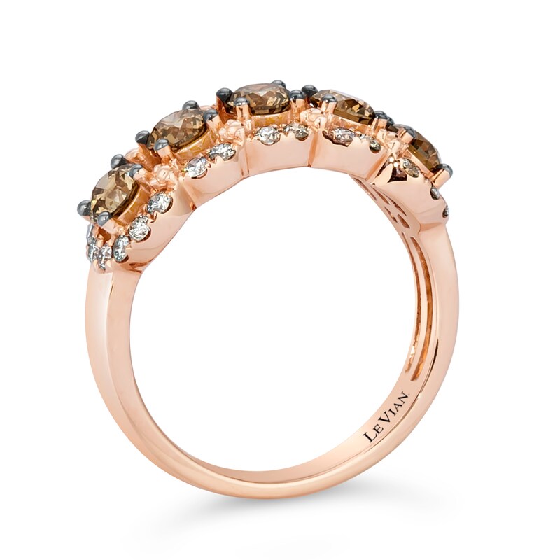 Le Vian 14ct Rose Gold 1.45ct Total Diamond Eternity Ring