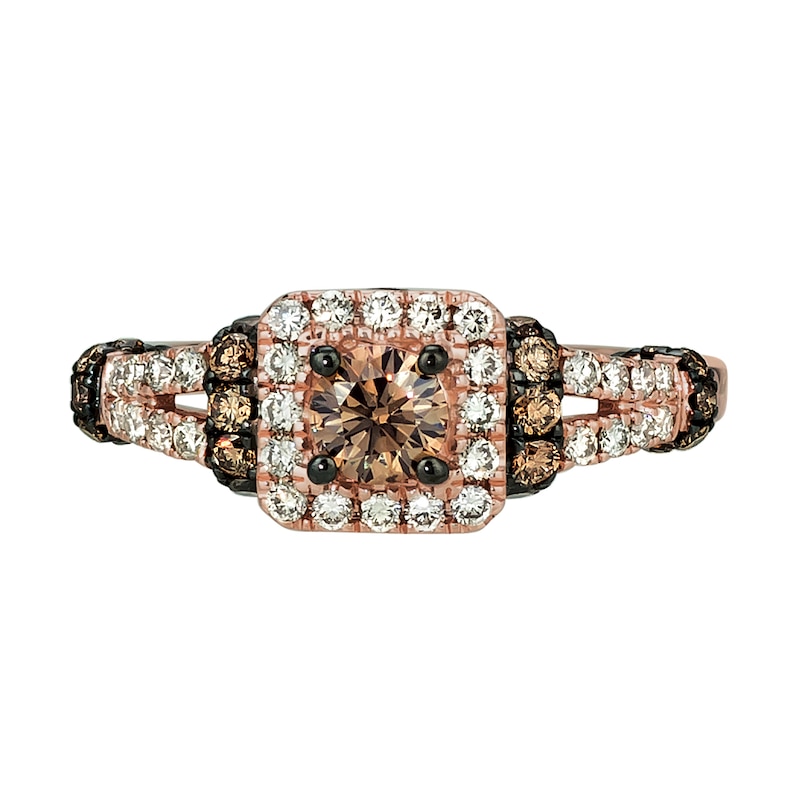 Le Vian 14ct Rose Gold 0.95ct Chocolate Diamond Ring