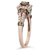 Thumbnail Image 3 of Le Vian 14ct Rose Gold 0.95ct Chocolate Diamond Ring