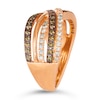 Thumbnail Image 2 of Le Vian 14ct Rose Gold 0.58ct Total Diamond Ring