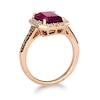 Thumbnail Image 2 of Le Vian 14ct Rose Gold Garnet 0.37ct Diamond Ring