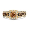 Thumbnail Image 2 of Le Vian 14ct Yellow Gold 1.18ct Diamond Total Ring