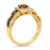 Thumbnail Image 3 of Le Vian 14ct Yellow Gold 1.18ct Diamond Total Ring