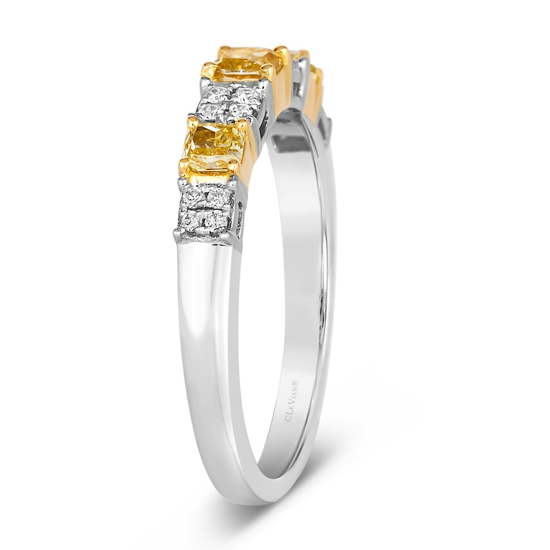 Le Vian 14ct Two-Tone Gold 0.58ct Total Diamond Ring