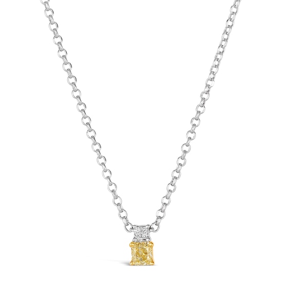 Le Vian 14ct Two Tone Gold 0.23ct Total Diamond Pendant
