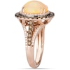 Thumbnail Image 3 of Le Vian 14ct Rose Gold Opal & 0.95ct Diamond Ring