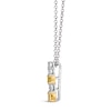 Thumbnail Image 1 of Le Vian 14ct Two-Tone Gold 0.37ct Sunny Diamond Pendant