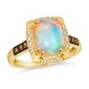 Thumbnail Image 0 of Le Vian 14ct Yellow Gold Opal 0.18ct Diamond Total Ring